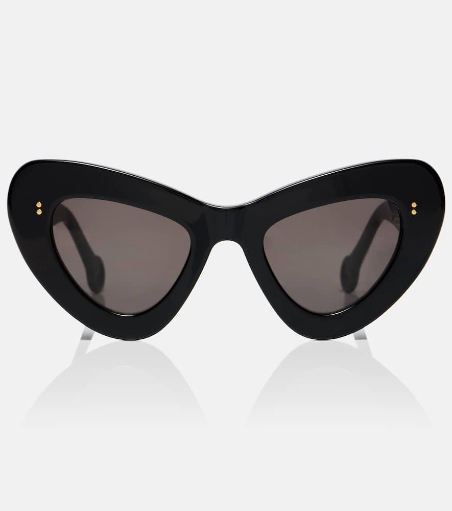 Jw Anderson Butterfly Cat-eye Sunglasses In Black