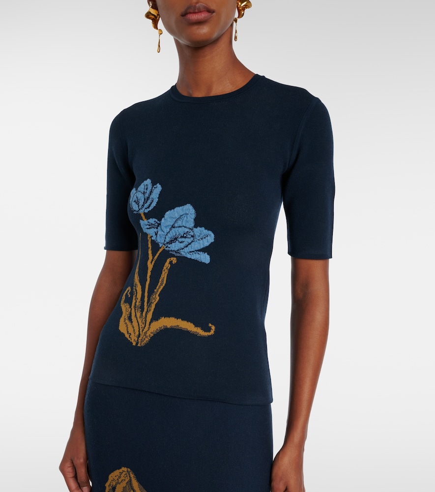  Erdem Erdem Floral Jacquard Sweater 