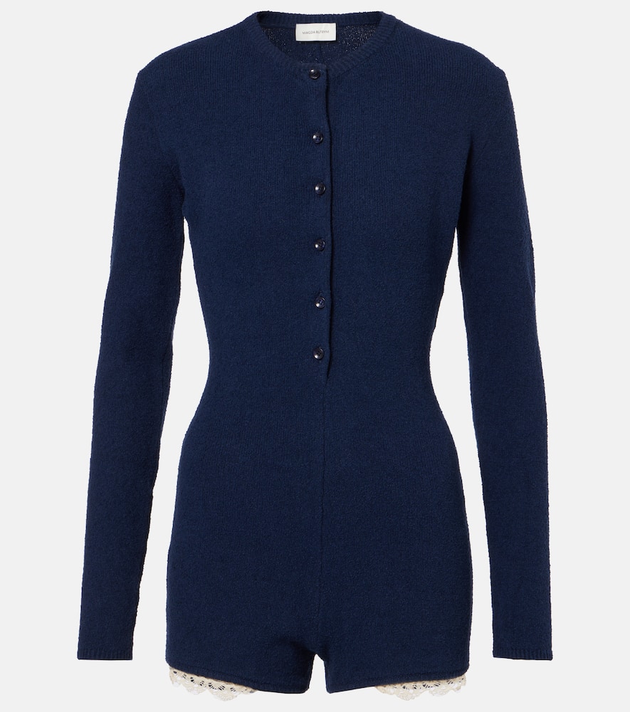 Playsuit aus einem Baumwollgemisch