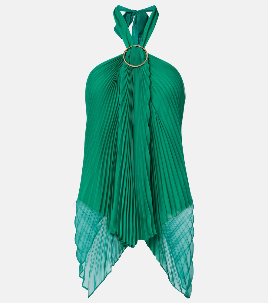 Max Mara Valzer pleated top