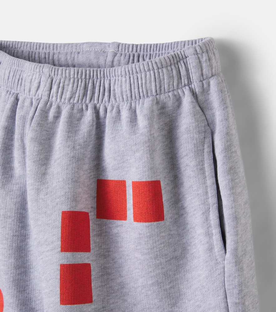  Bobo Choses Bobo Choses Logo Cotton Fleece Shorts 