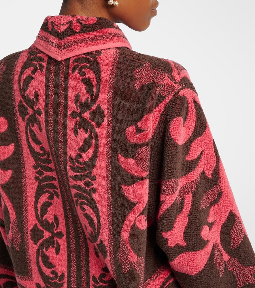  Valentino Valentino Cotton Terry Jacquard Jacket 