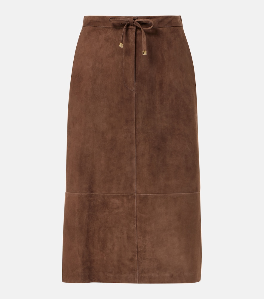 'S Max Mara Suede midi skirt