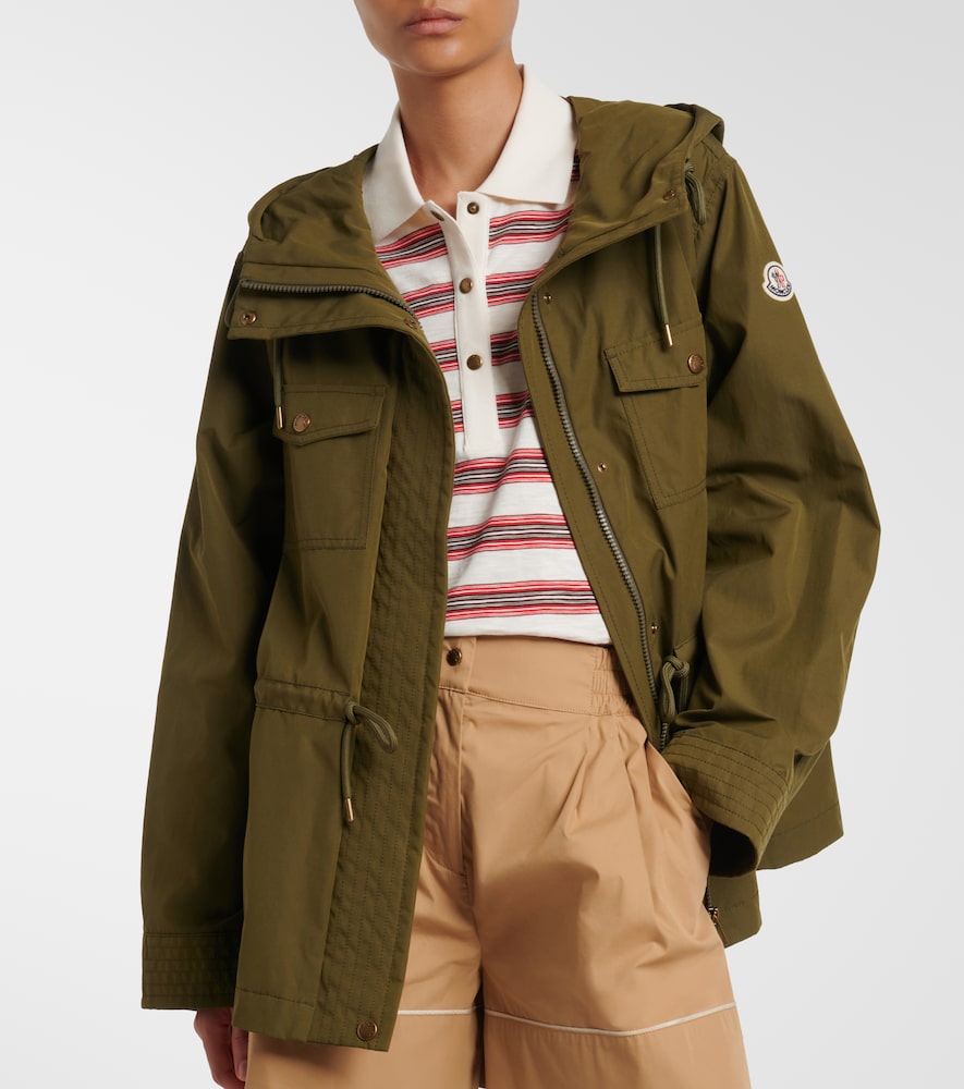  Moncler Moncler Serin Hooded Canvas Jacket 