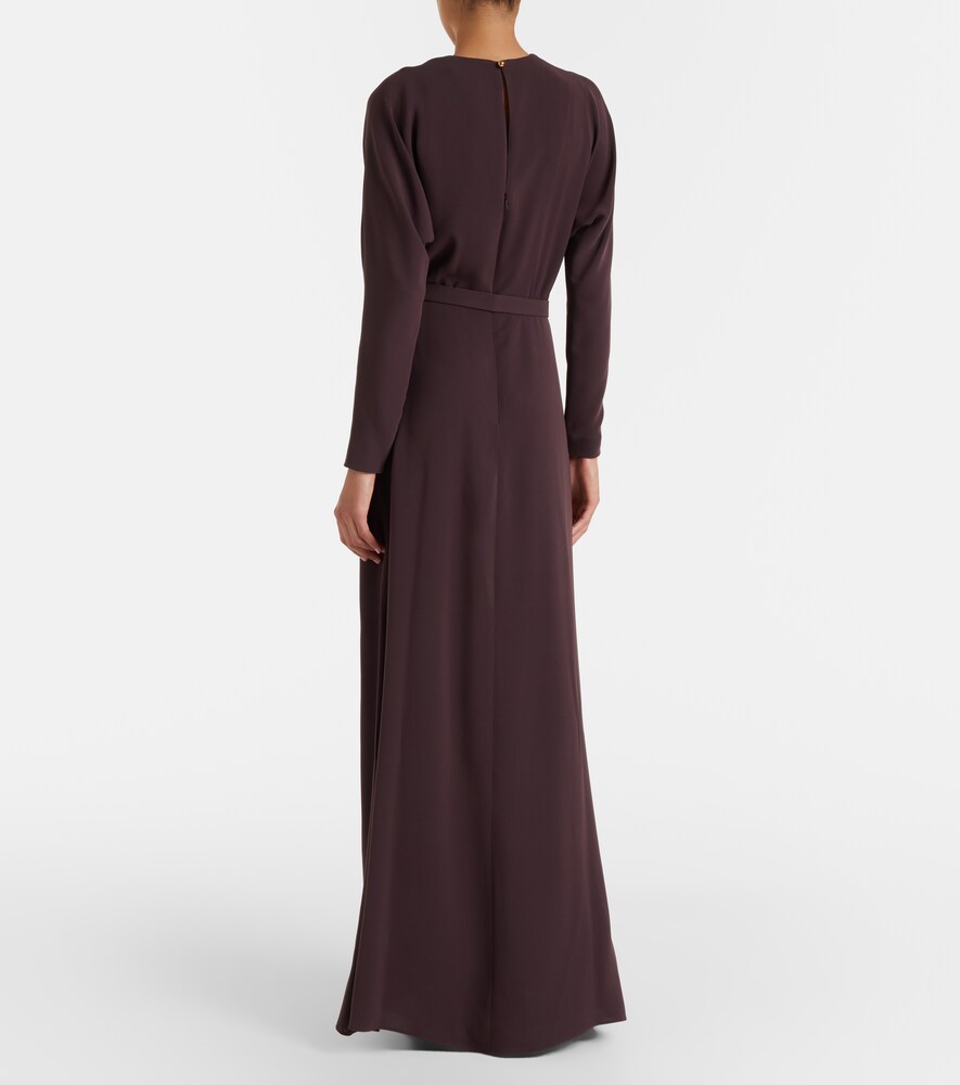  Max Mara Max Mara Verziertes Maxikleid Aus Cady 