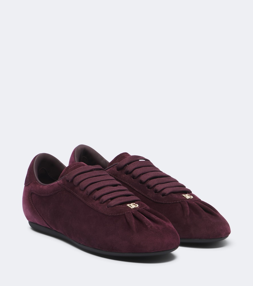 Sneakers DG aus Veloursleder