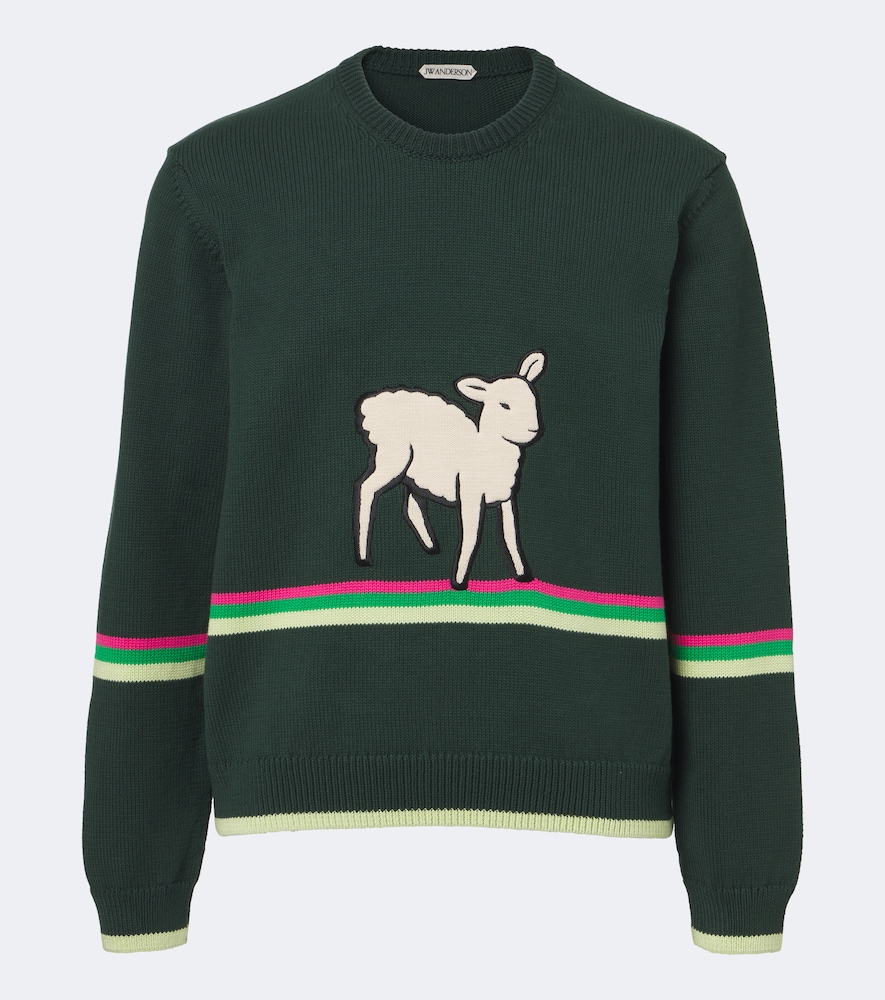 JW Anderson Pull en coton broderies 885 €