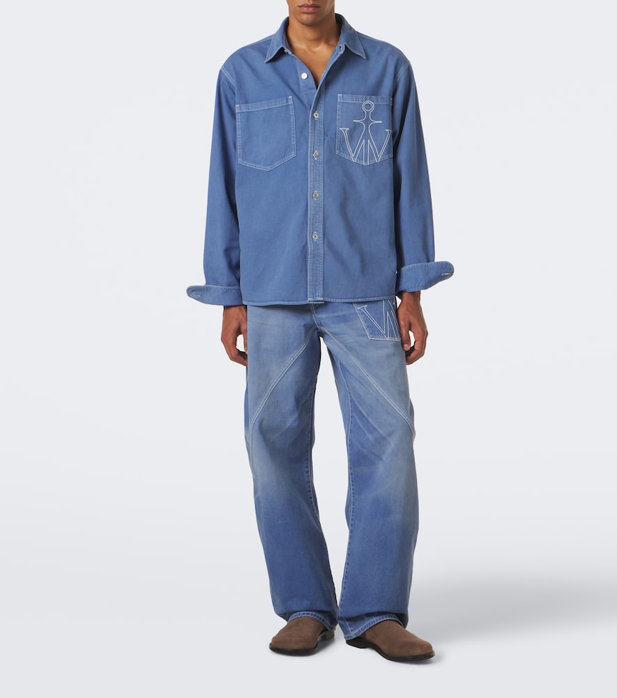 Oversized Cotton Twill Shirt