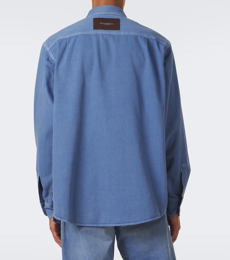 Oversized Cotton Twill Shirt