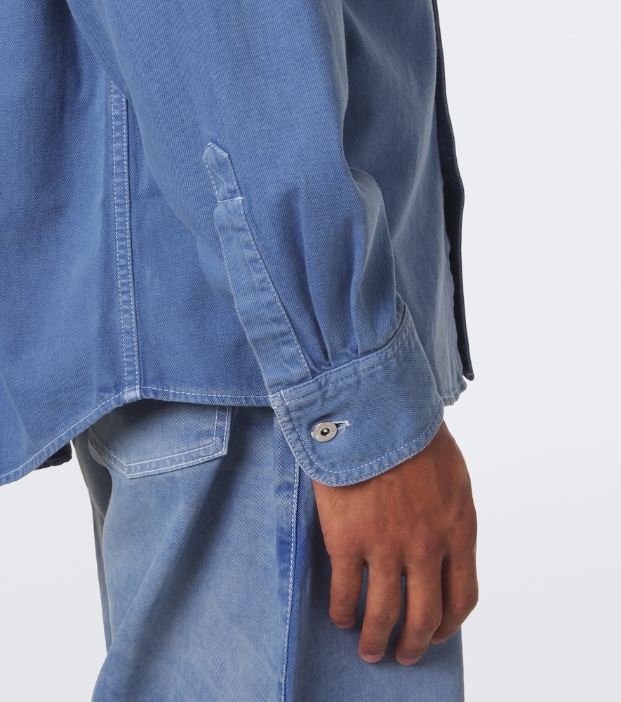 Oversized Cotton Twill Shirt