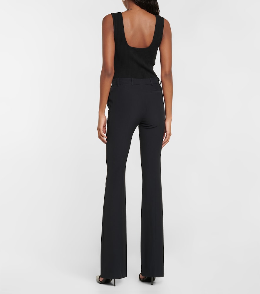  Mcqueen Mcqueen Mid-rise Flared Pants 