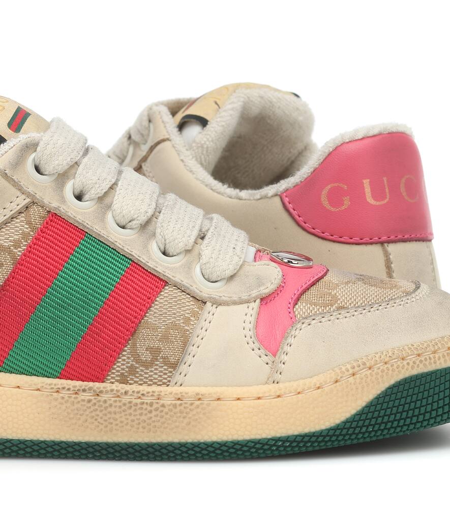GUCCI SCREENER SNEAKERS,P00499092