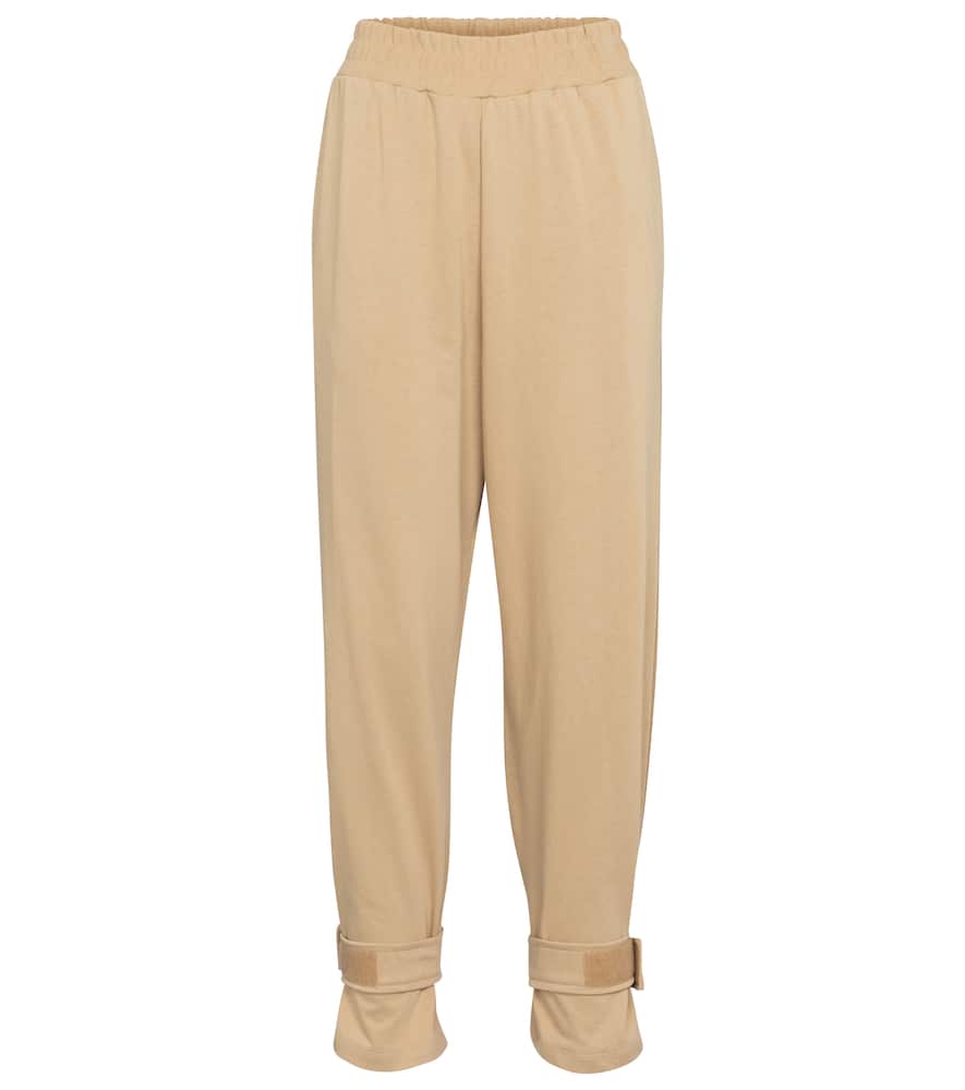 The Frankie Shop Cuffed cotton terry sweatpants
