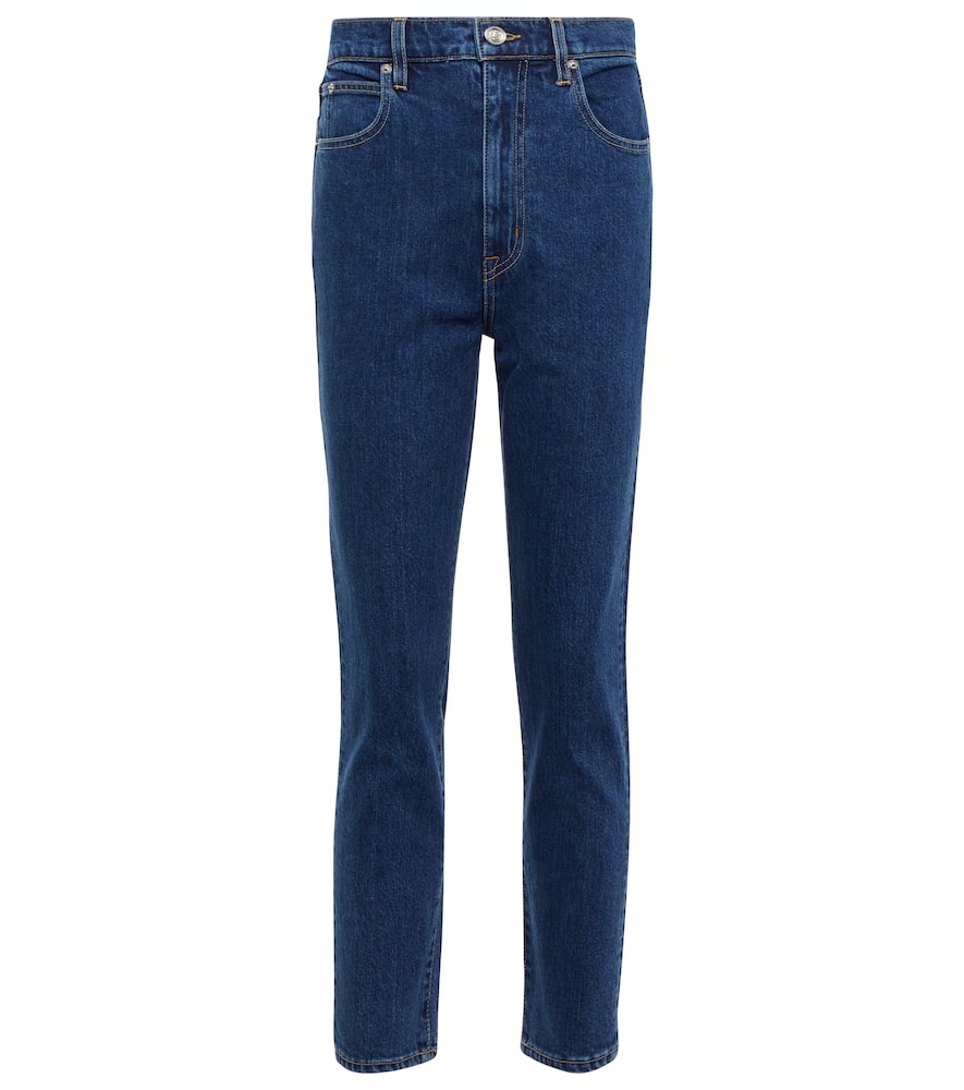 Beatnik high-rise cropped slim jeans