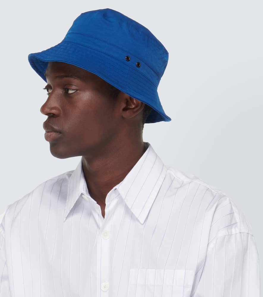 Shop Our Legacy Nylon Bucket Hat In Blue