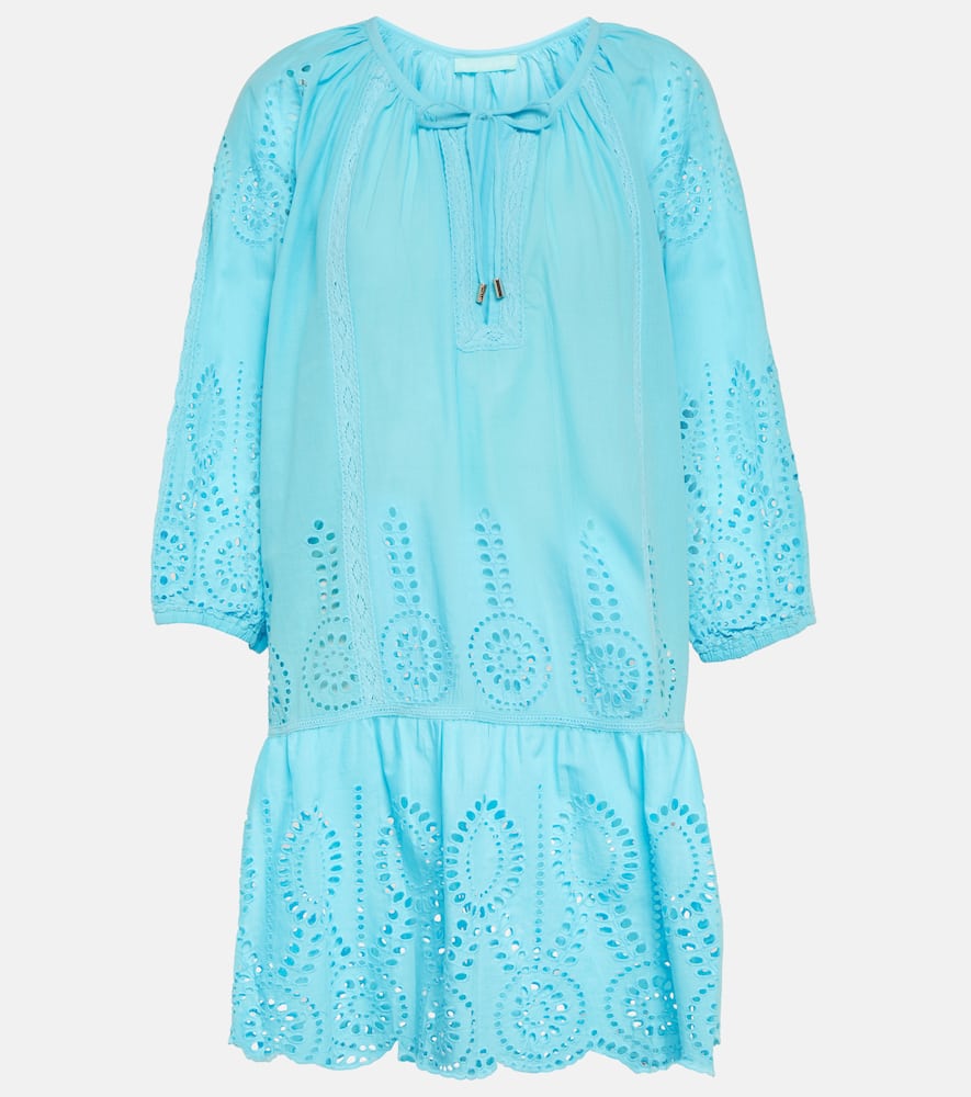 Ashley broderie anglaise cotton kaftan
