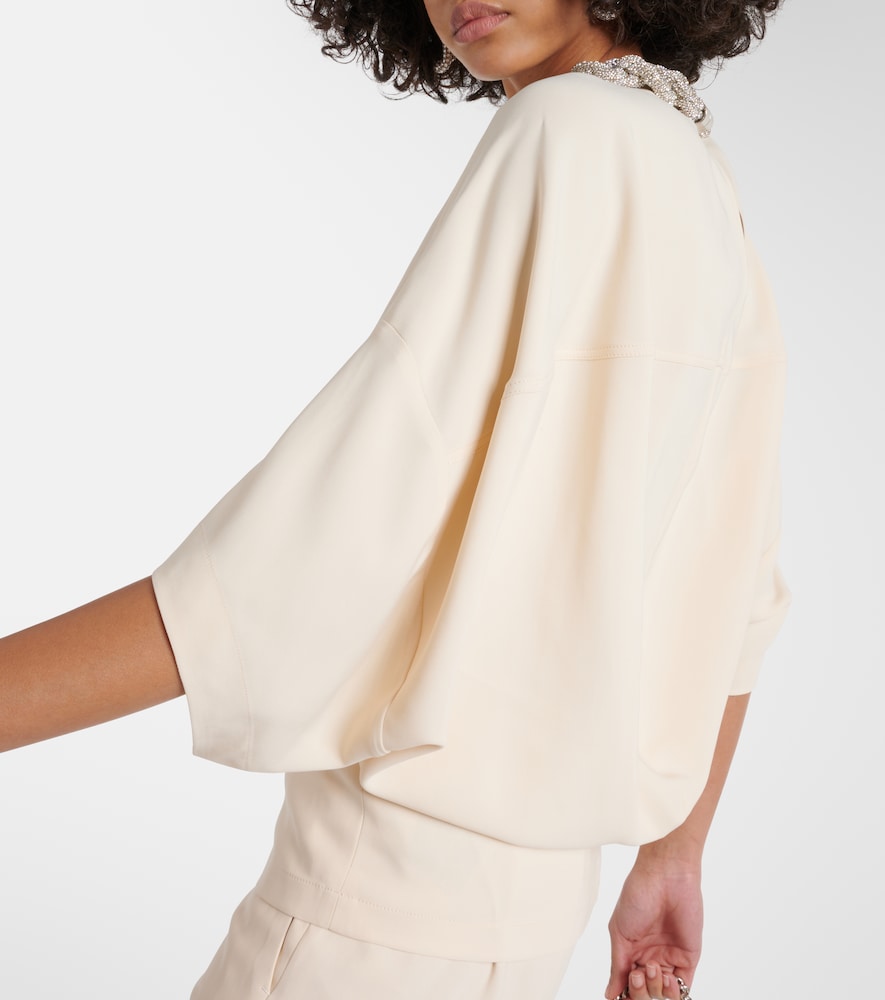  Stella Mccartney Stella Mccartney Oversized Cady Top 