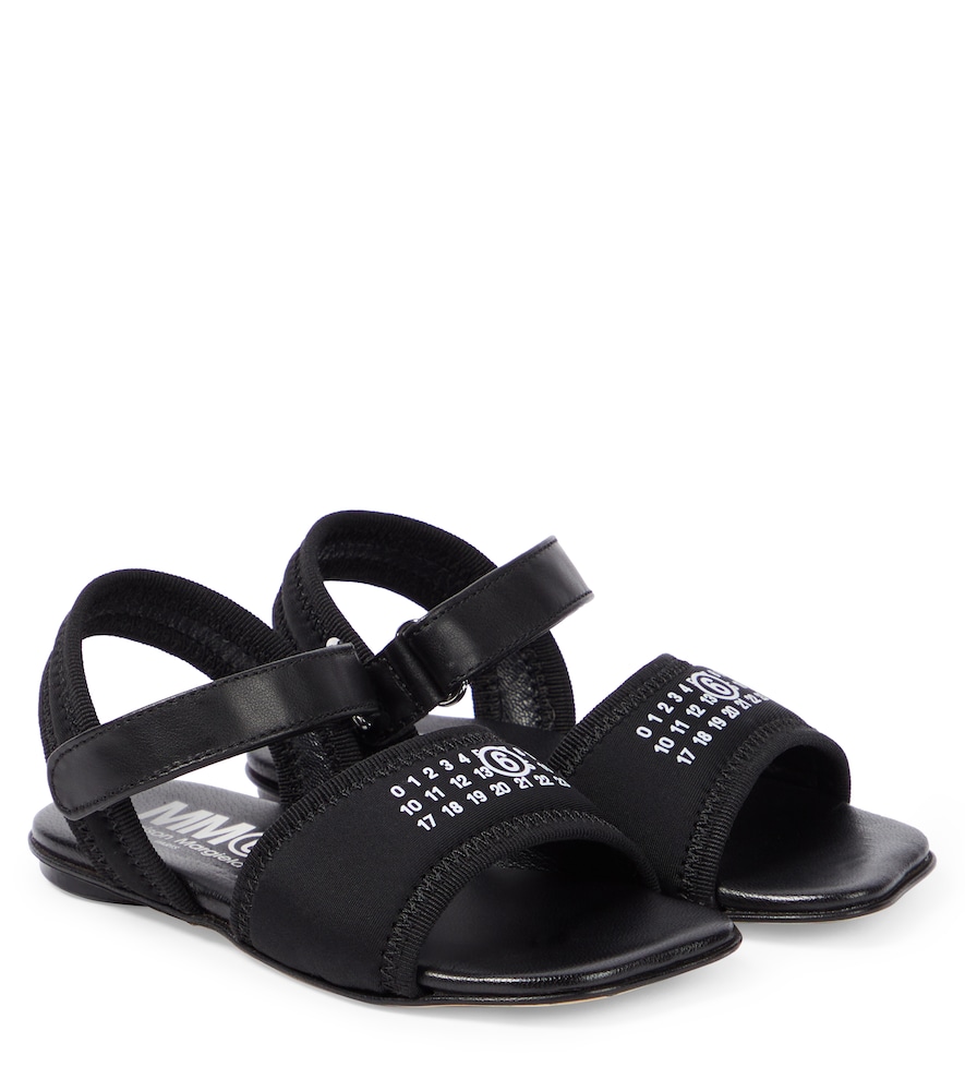 MM6 Maison Margiela Kids Leather-trimmed sandals　MM6 メゾン マルジェラ キッズ レザートリム サンダル MM6