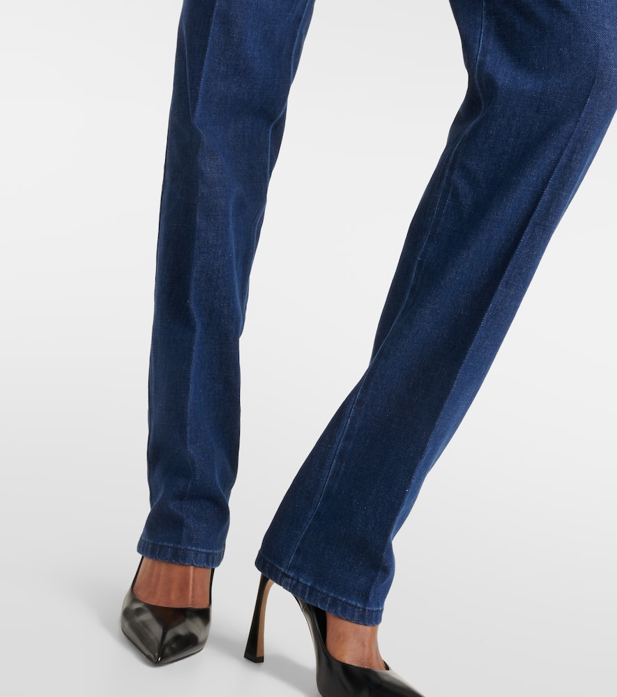 Shop Tove Maggie High-rise Straight Jeans In Blue