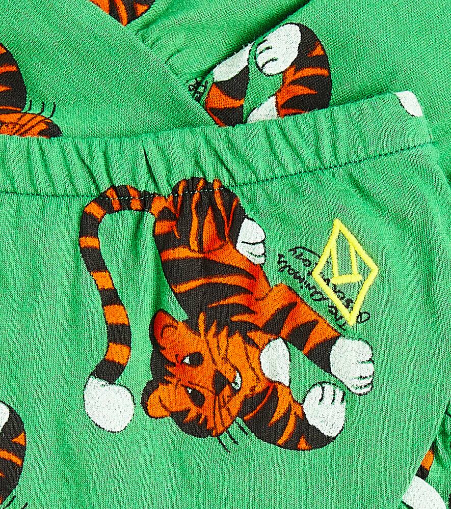 The Animals Observatory Manatee Cotton Skirt In Green