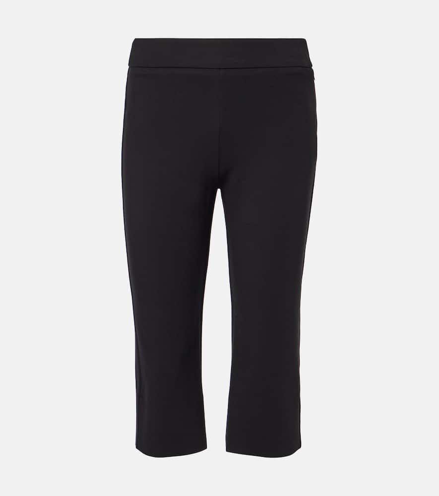 Leone high-rise capri pants