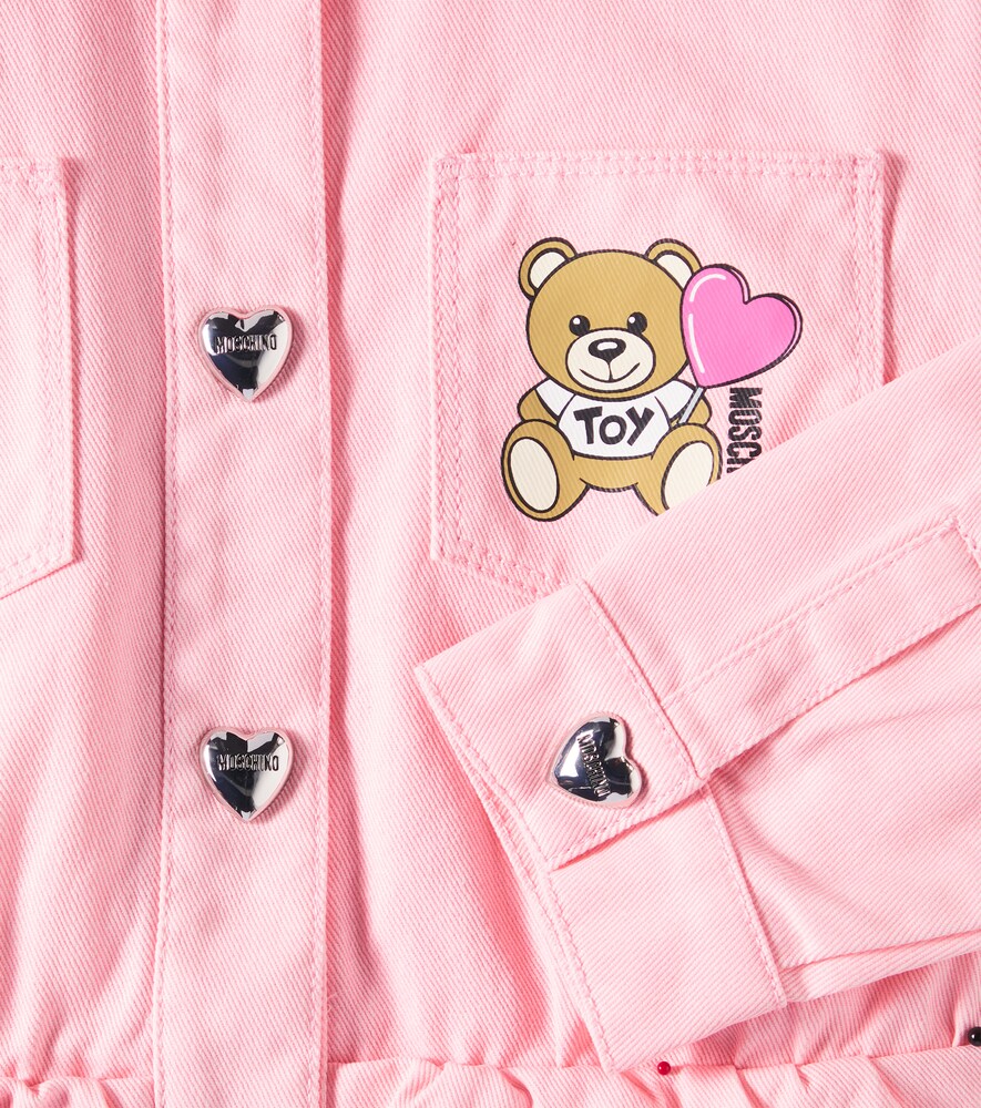  Moschino Kids Moschino Kids Teddy Bear Jean Jacket 