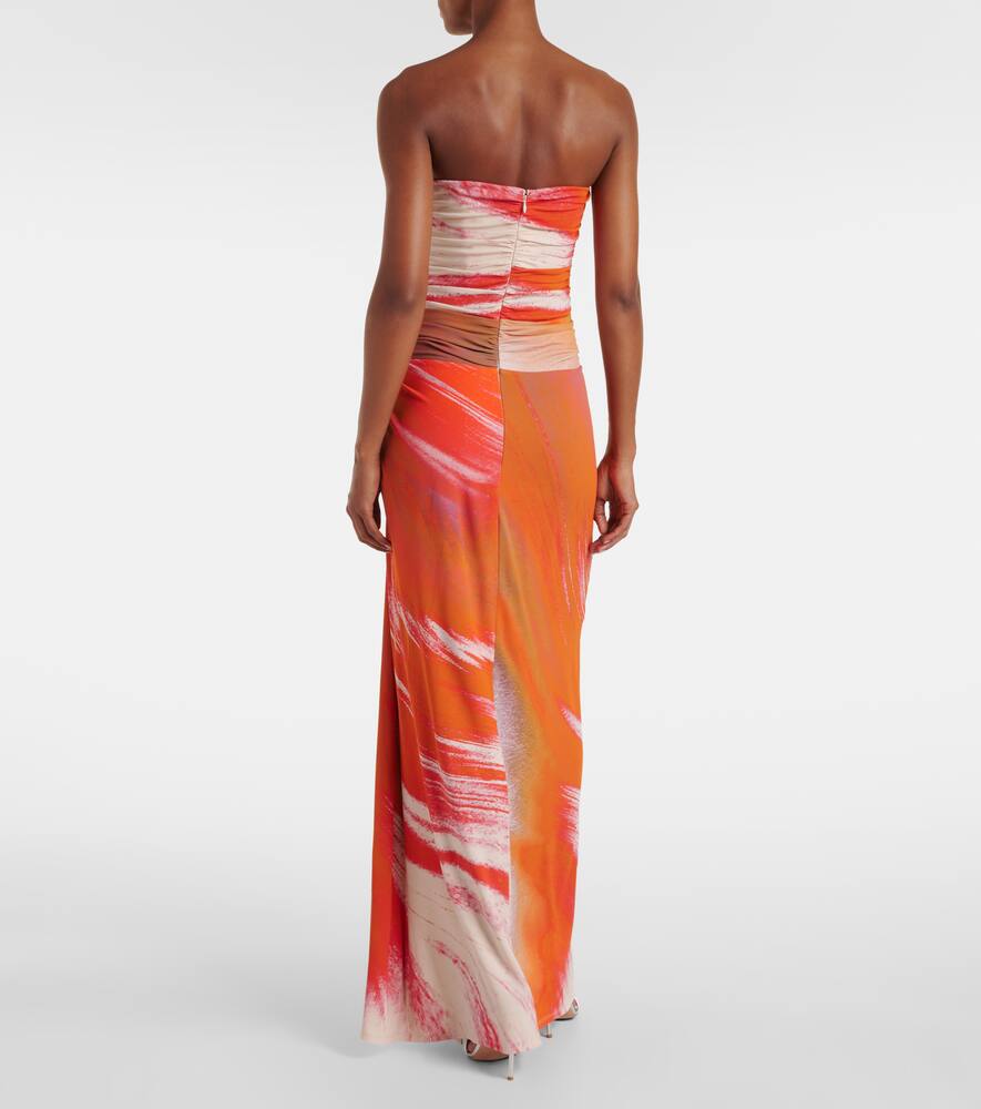 Simkhai Emma Printed Jersey Maxi Dress