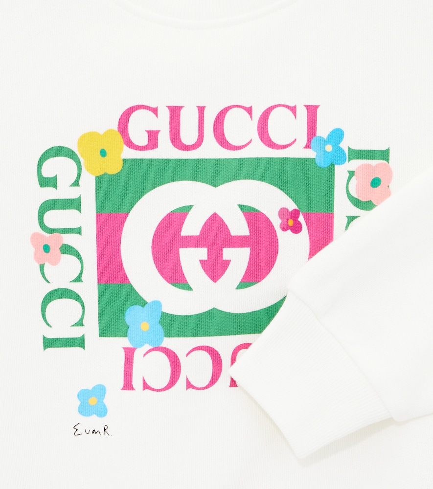  Gucci Kids Gucci Kids X Euan Roberts Sweatshirt Aus Baumwolle 
