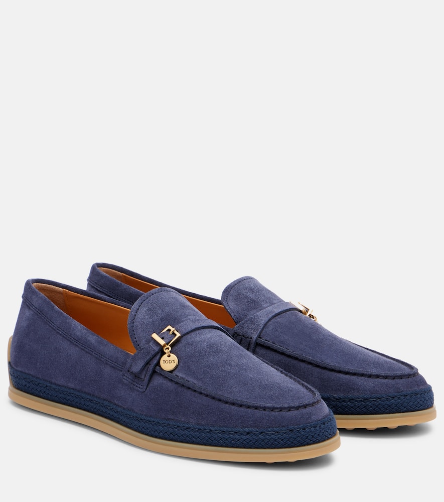 Suede loafers