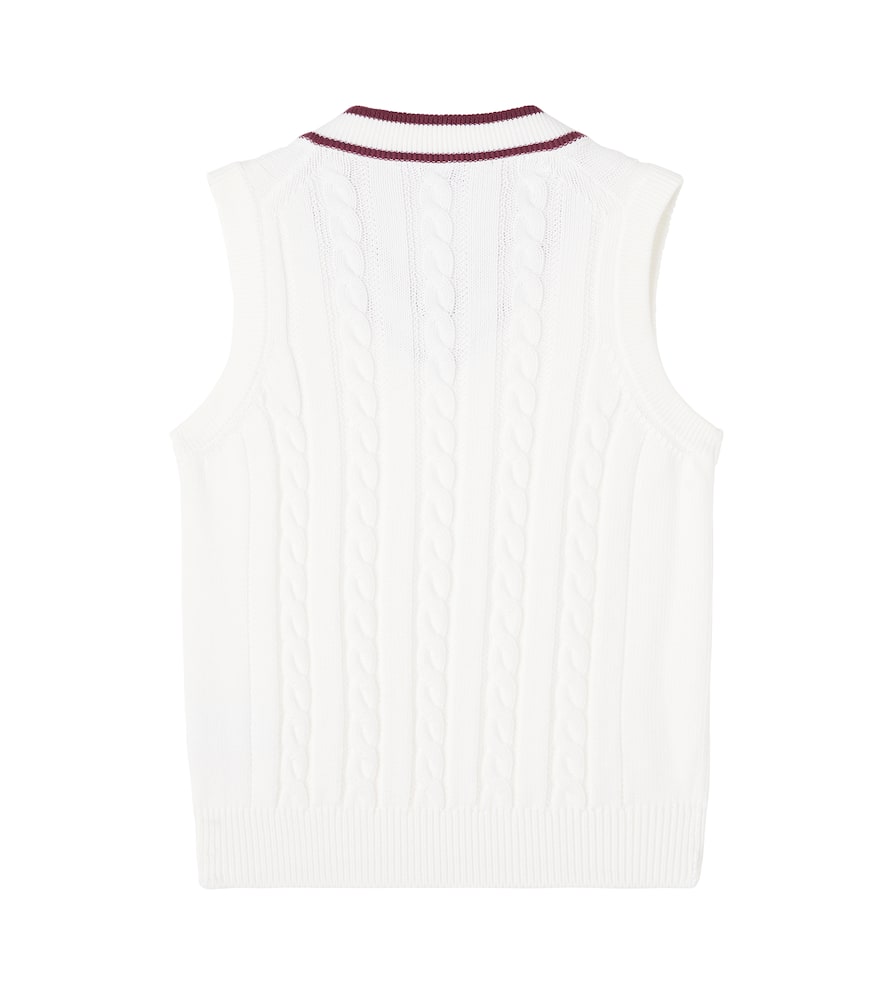 Brunello Cucinelli Knitted Vest In White