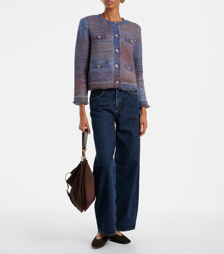 Veronica Beard Jacke Aus Einem Baumwollgemisch In Multi
