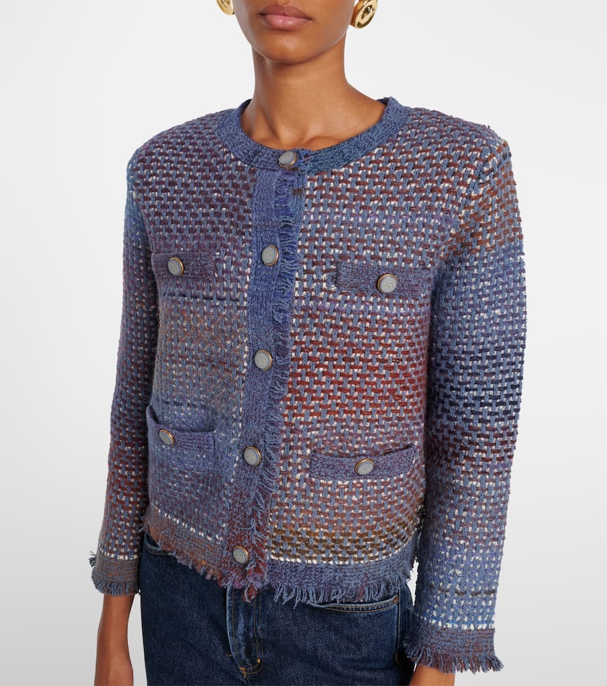 Veronica Beard Jacke Aus Einem Baumwollgemisch In Multi