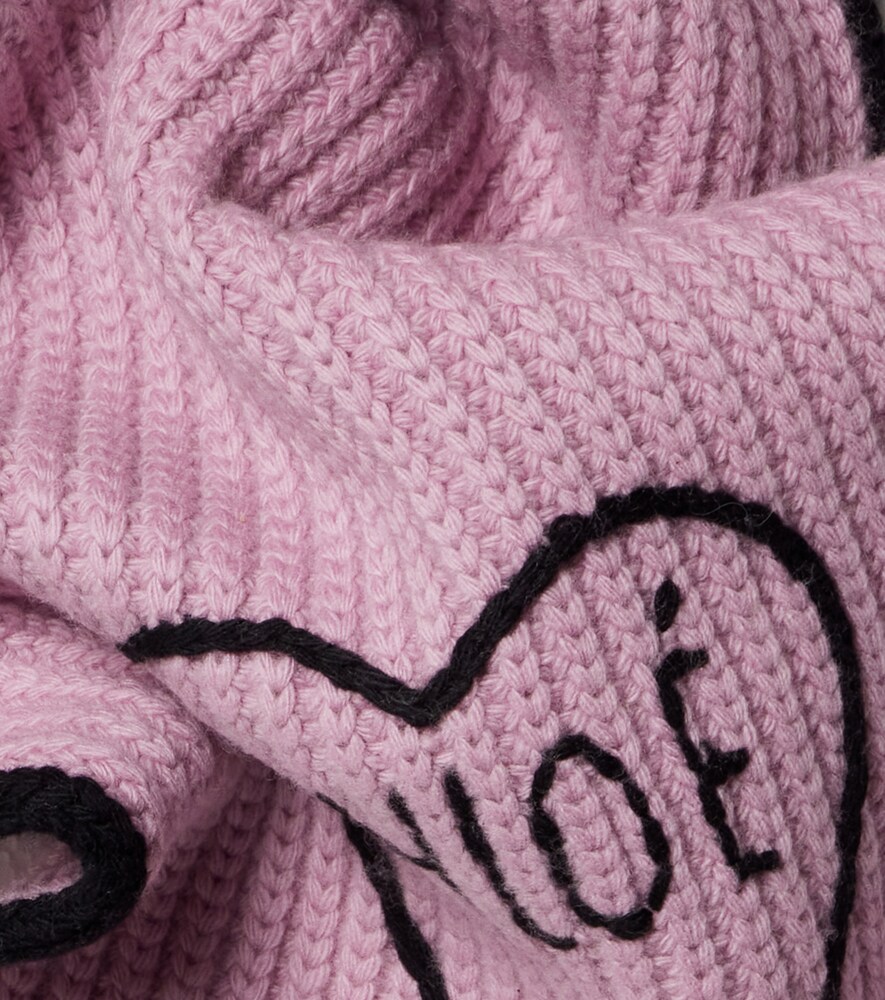  Chloe Chloe Chloe Encour Wool And Cashmere Scarf 