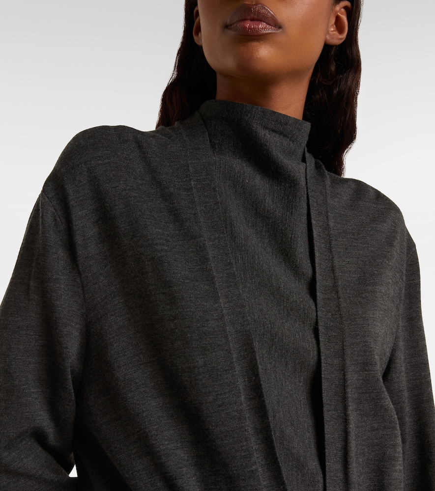  Khaite Khaite Alek Wool Wrap Cardigan 