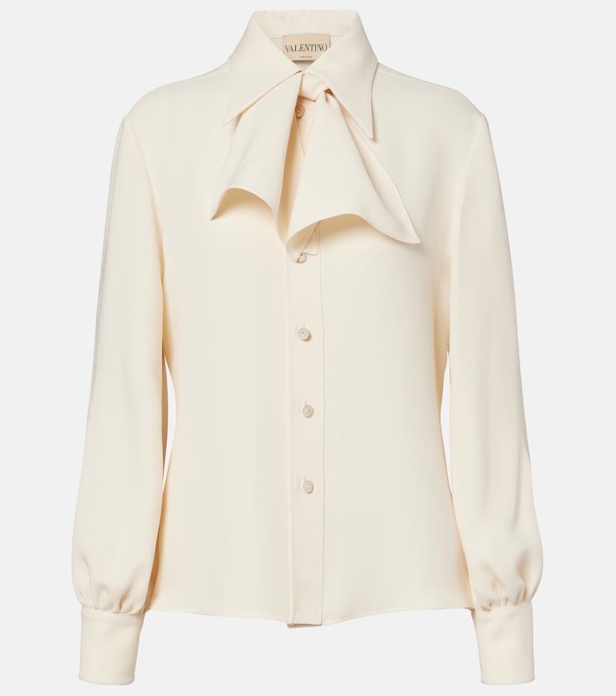 Valentino Cady Couture silk blouse