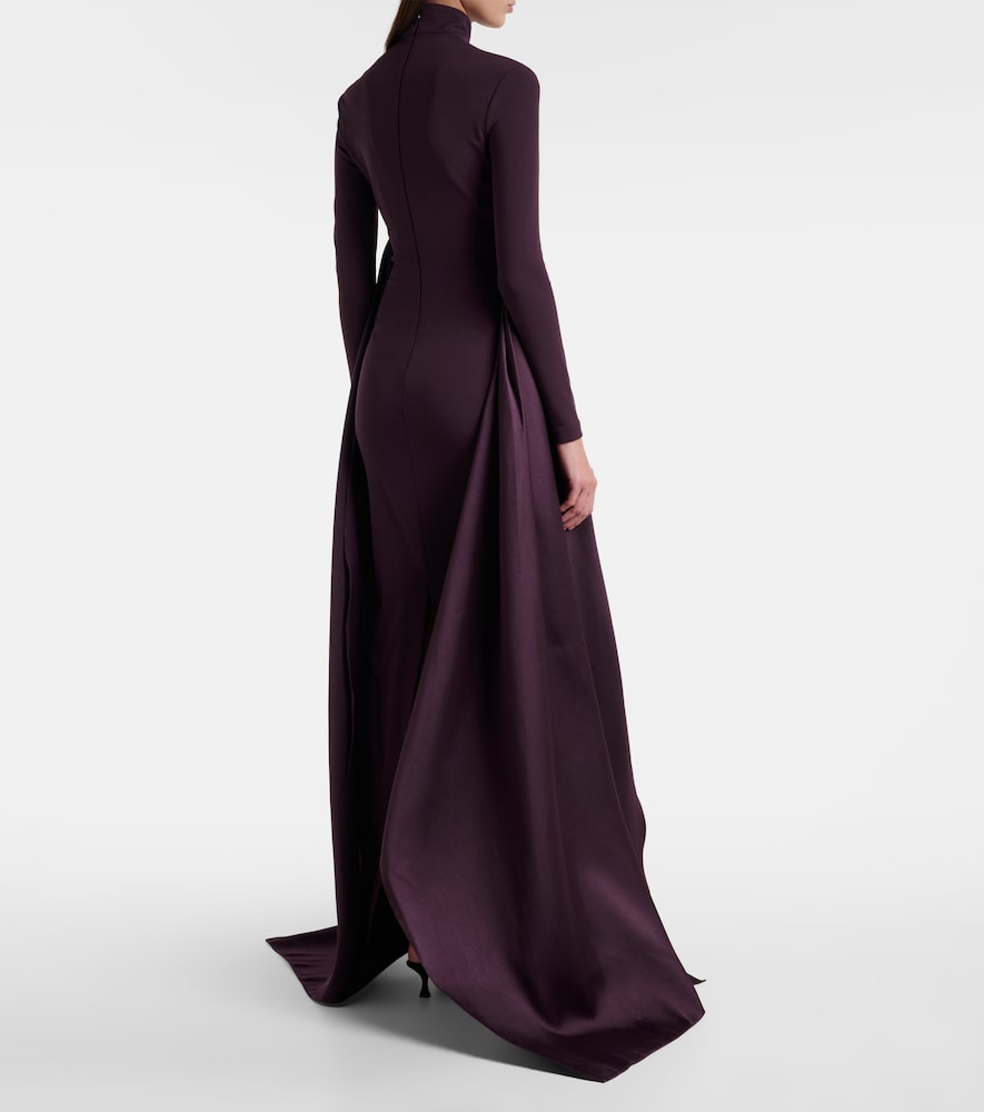 Olivia Draped Gown