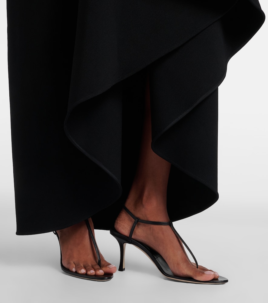 Christen Mono Strap 75 leather thong sandals