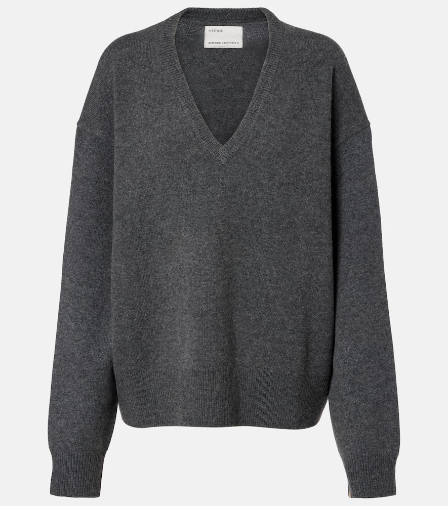 Extreme Cashmere Jack Cashmere-blend Sweater In Gray