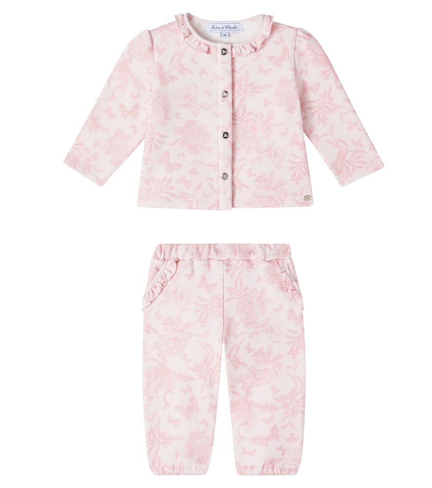 Baby Set aus Cardigan und Jogginghose
