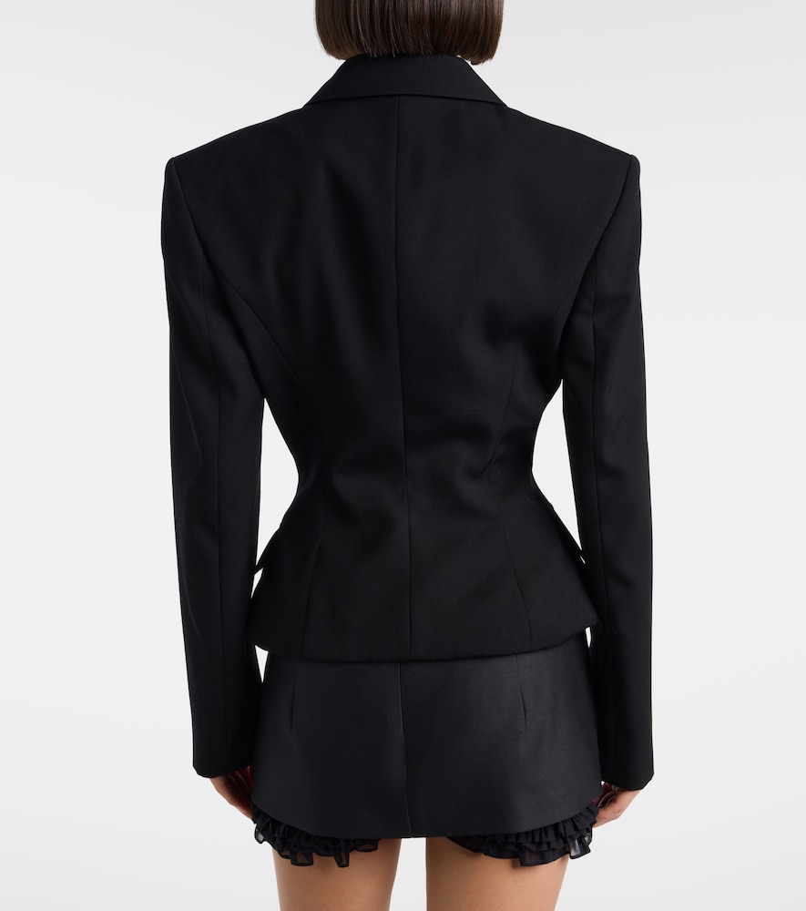  Magda Butrym Magda Butrym Peplum Wool Blazer 