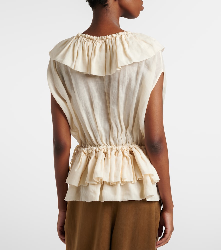  Dries Van Noten Dries Van Noten Top Aus Ramie 