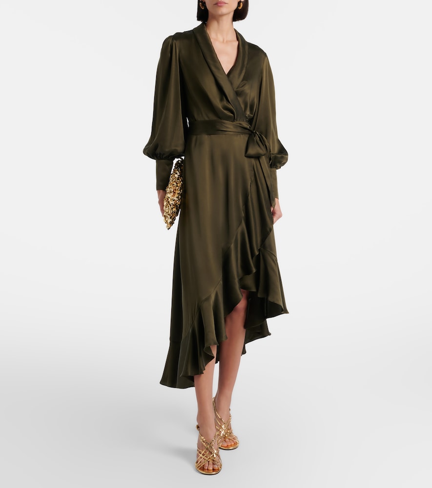 Zimmermann Silk wrap dress