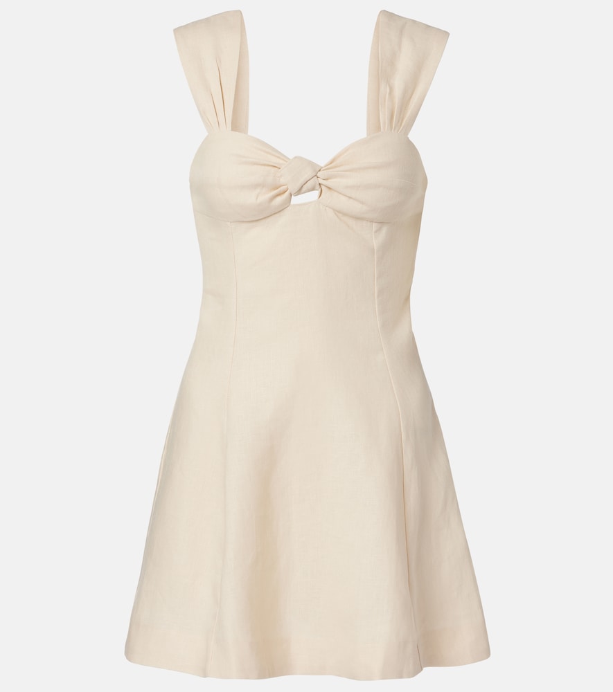 Faithfull Pallida Linen Minidress