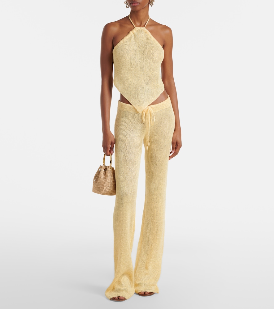 Bananhot Liz sequined flared pants
