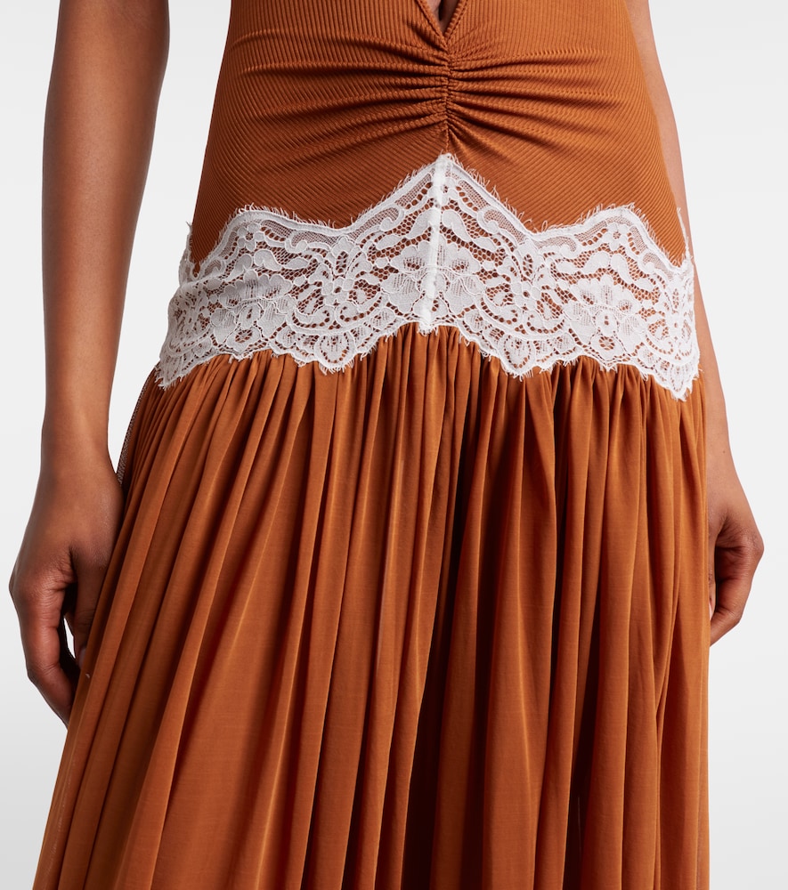  Christopher Esber Christopher Esber Robe Mit Spitze 