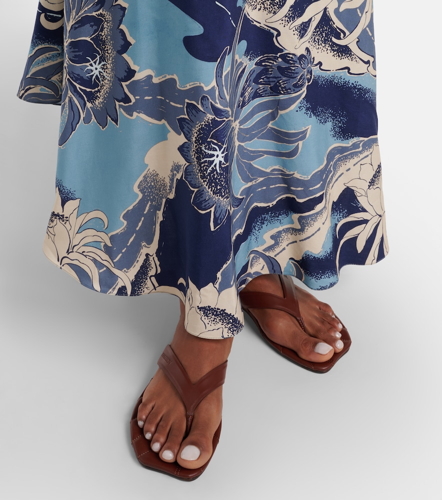  Jw Anderson Jw Anderson Sandalen Leaf Aus Leder 