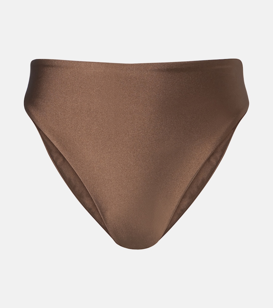 Jade Swim Incline high-rise bikini bottoms