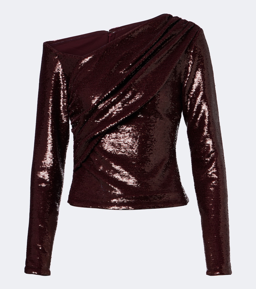 Roland Mouret Top asymtrique sequins 550 €