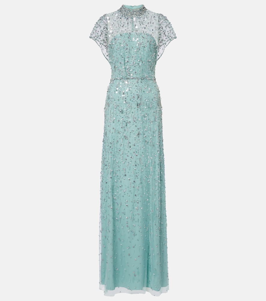 Jenny Packham Crystal Drop beaded gown