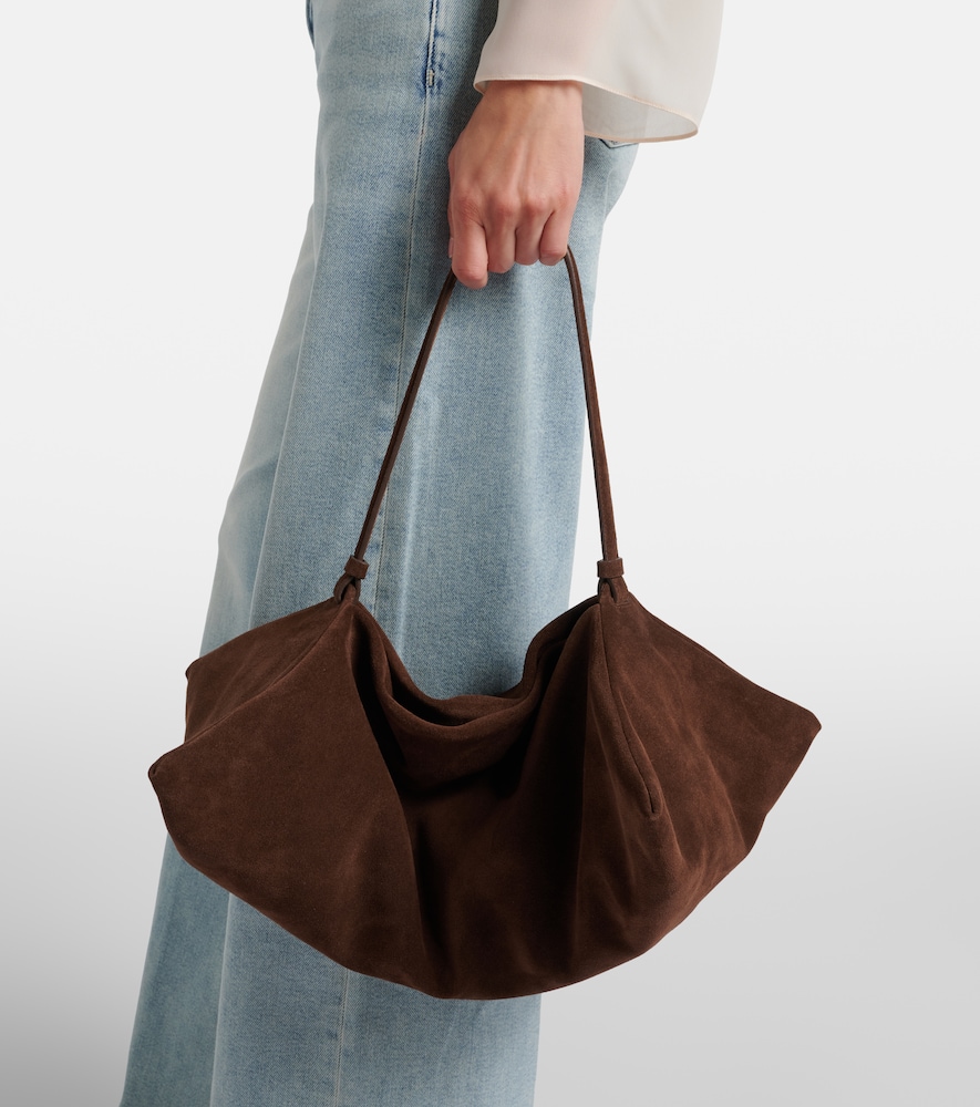 Altuzarra Origami Medium suede shoulder bag